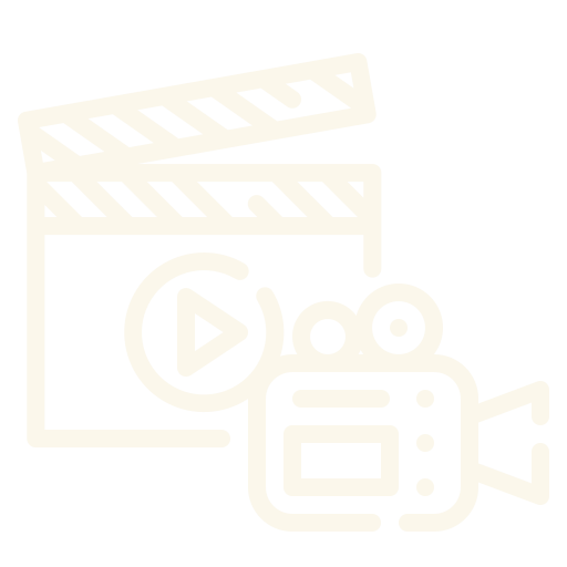 أيقونة إنتاج الفيديو المؤسسي والتجاري